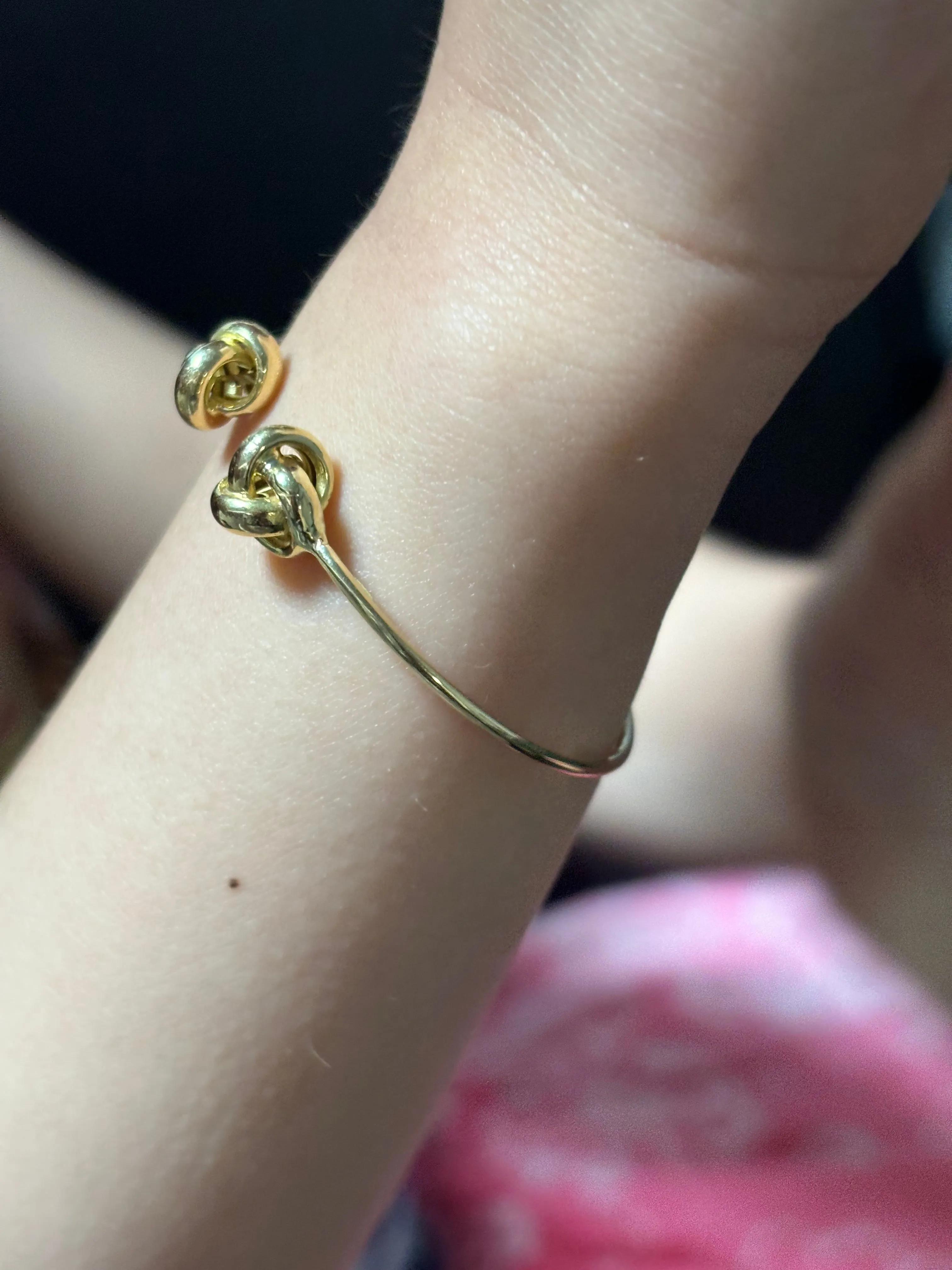 18K Gold Baby or Kids Bangle