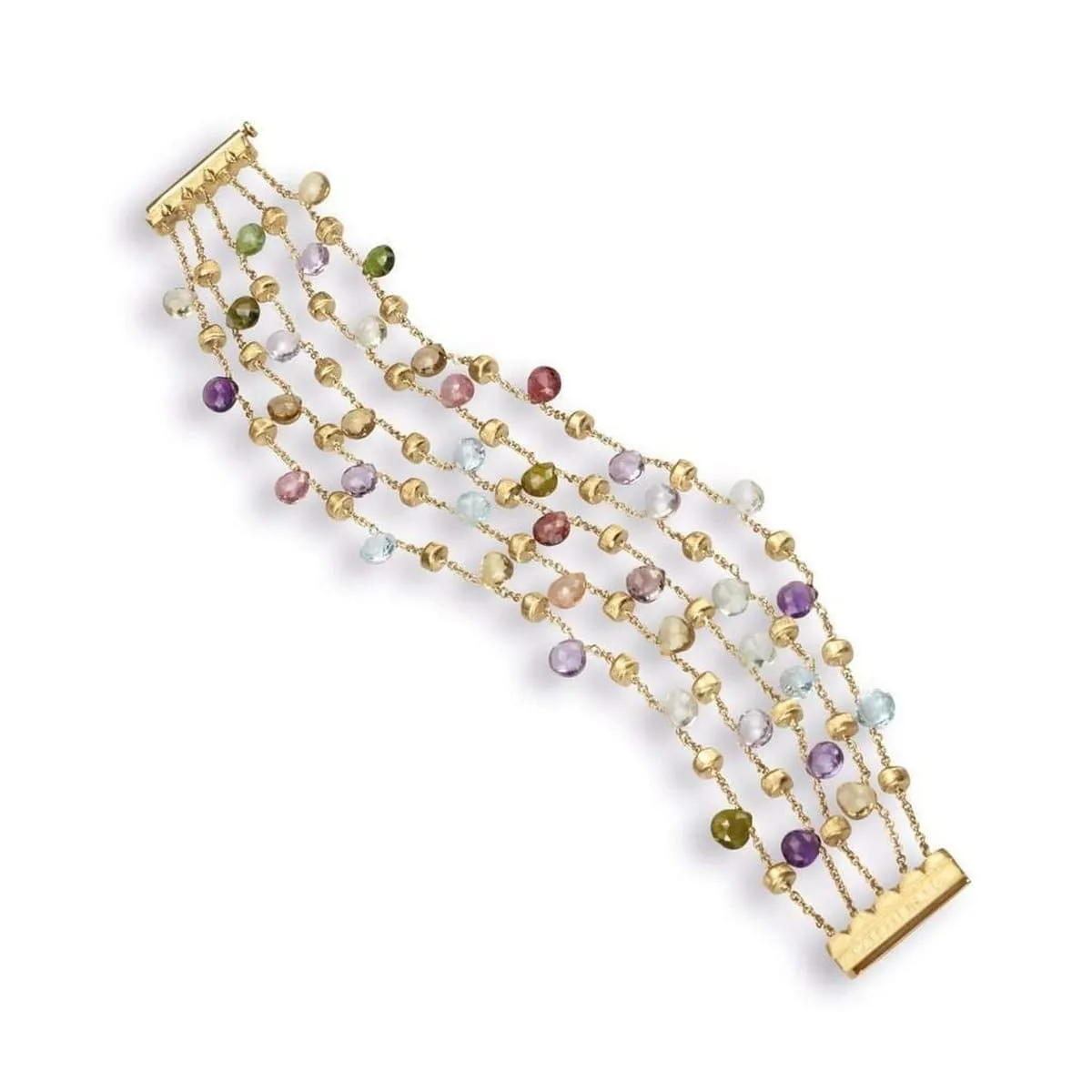 18K Paradise Multi Stone Bracelet - BB922 MIX01 Y