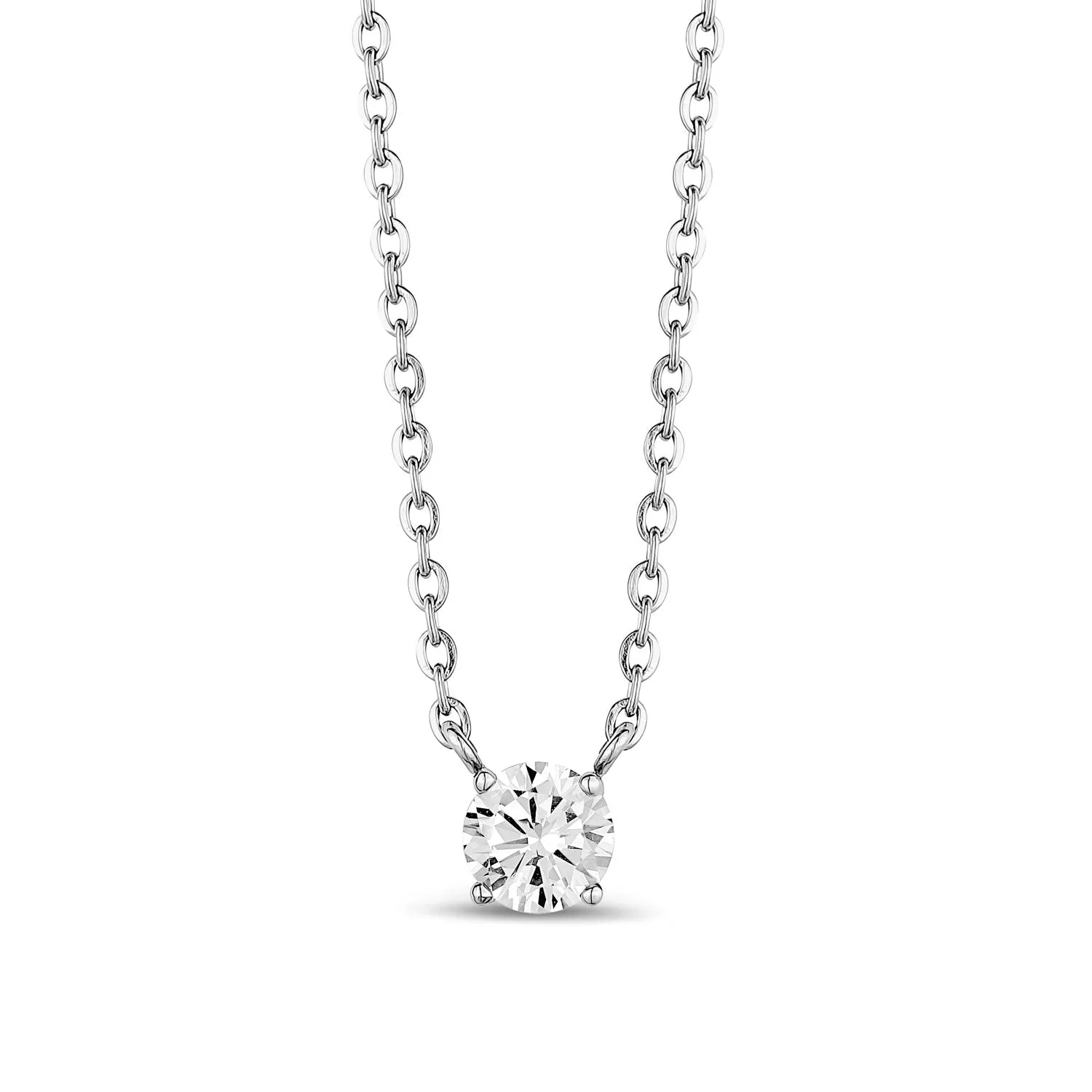 6.5mm Cubic Zircon Pendant