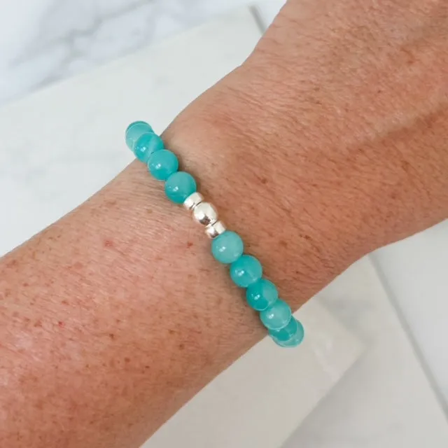 Amazonite Gemstone Bracelet