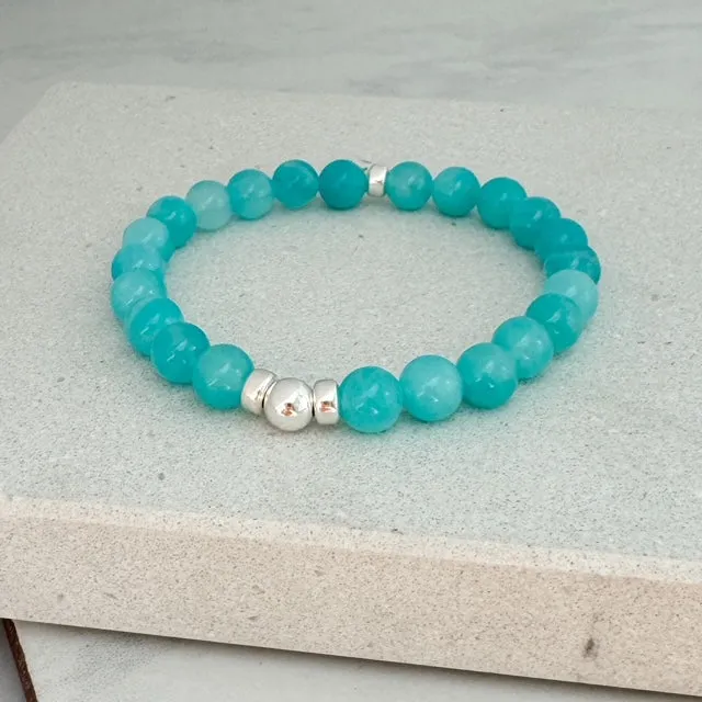 Amazonite Gemstone Bracelet