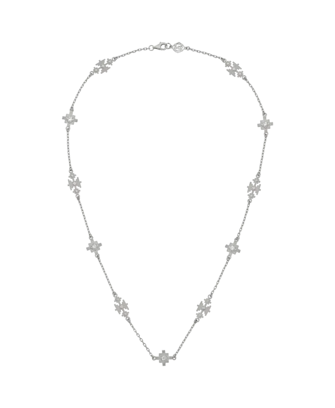 Ayllu Necklace | Sterling Silver | White Zircon