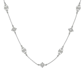 Ayllu Necklace | Sterling Silver | White Zircon