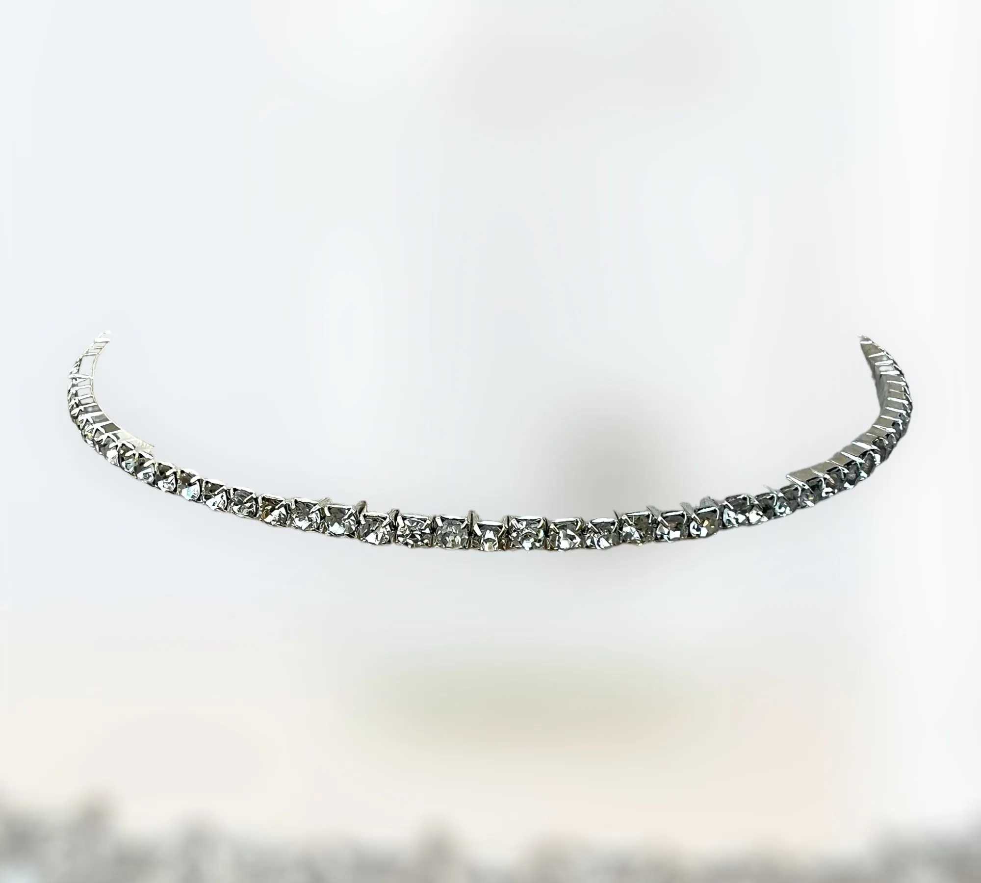 Baddie Rhinestone Choker