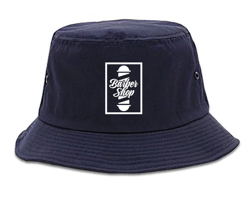 Barbershop Pole Chest Mens Bucket Hat