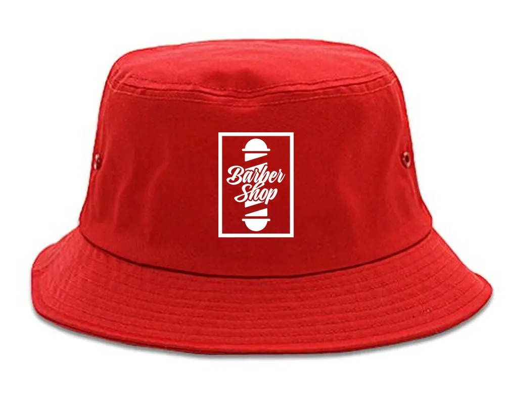 Barbershop Pole Chest Mens Bucket Hat