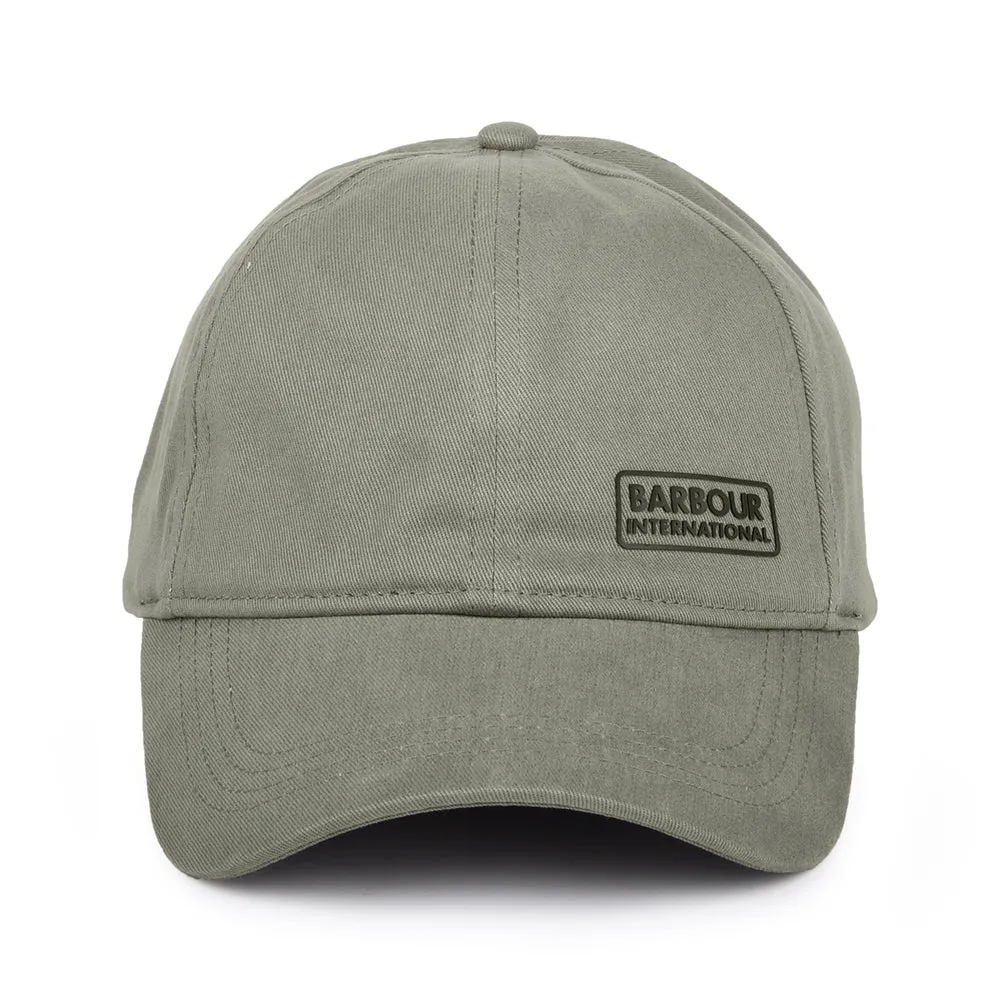 Barbour International Norton Drill Baseball Cap - Khaki