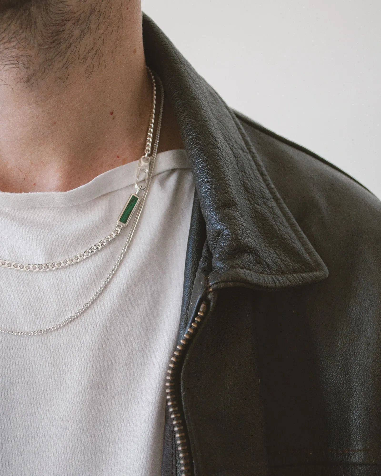 BASIN NECKLACE | MALACHITE