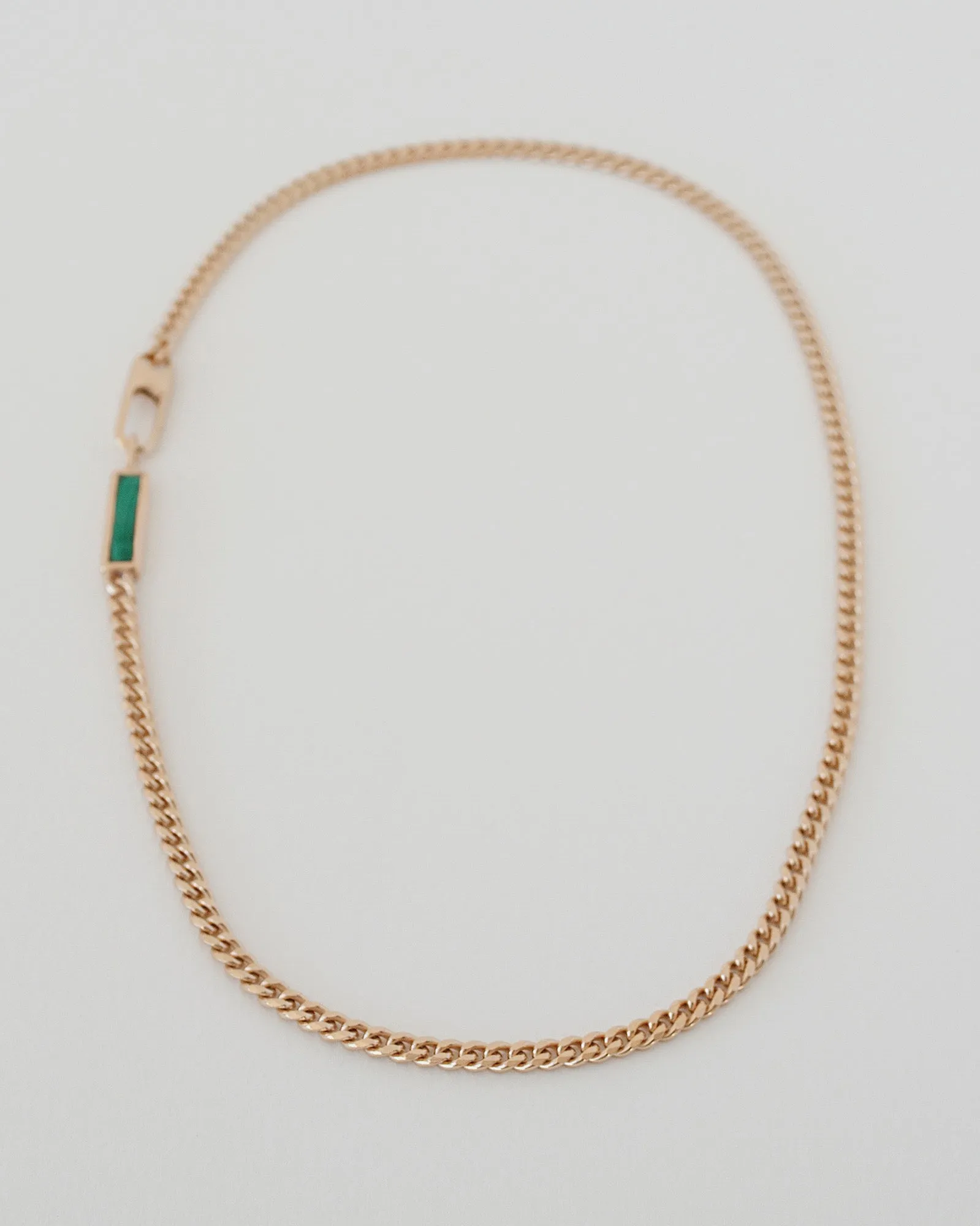 BASIN NECKLACE | MALACHITE