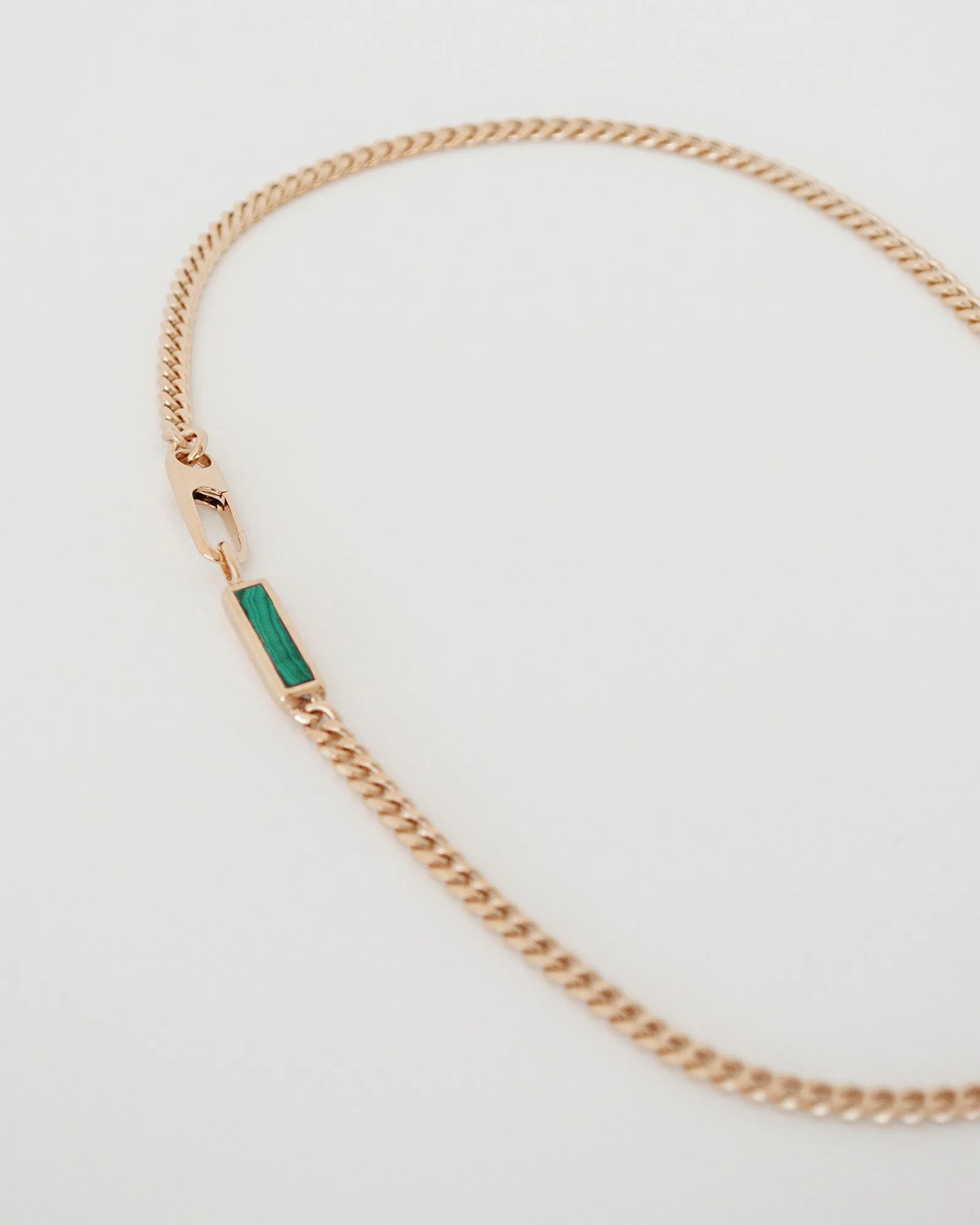 BASIN NECKLACE | MALACHITE