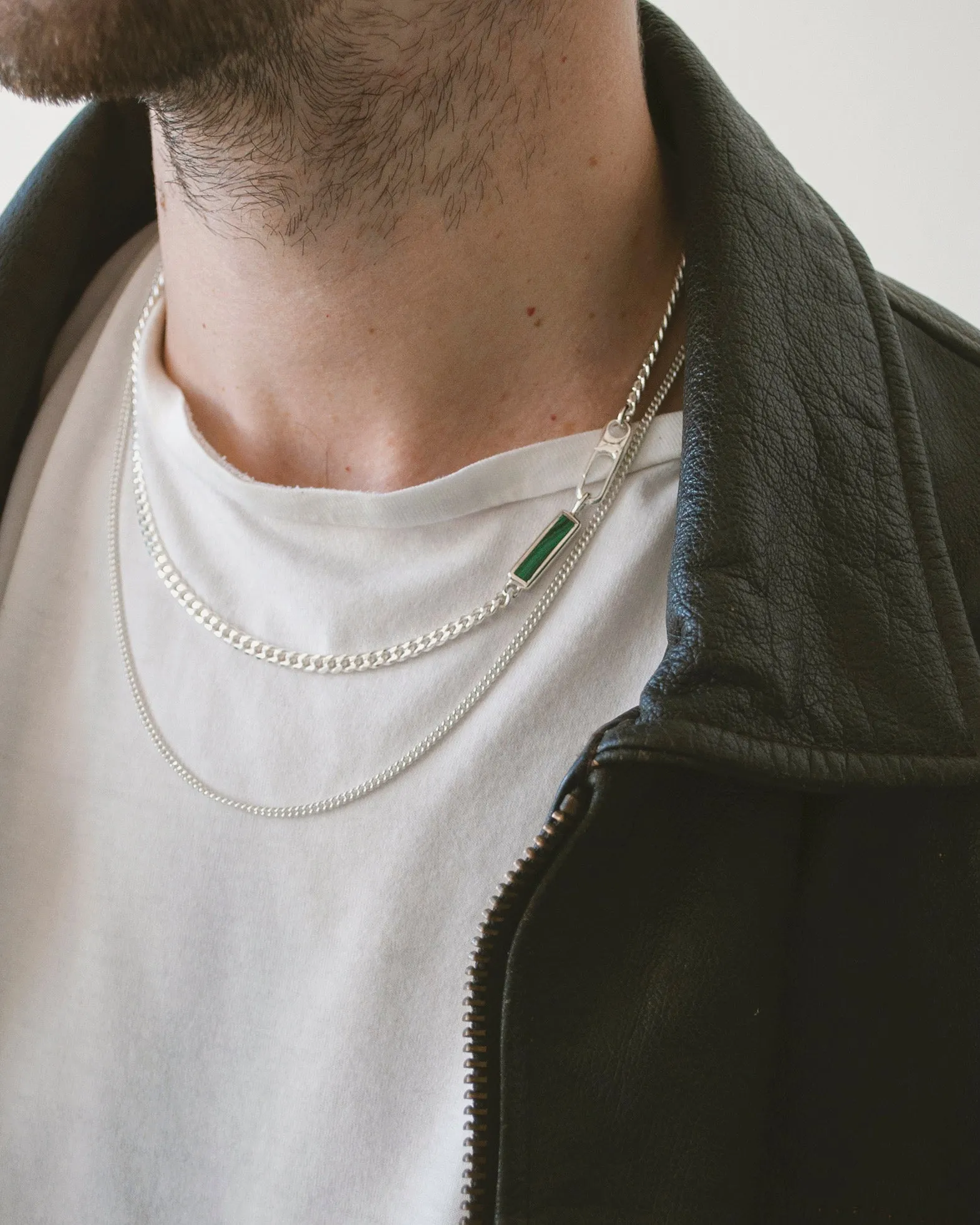 BASIN NECKLACE | MALACHITE