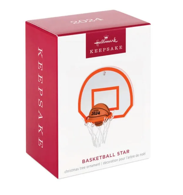 Basketball Star 2024 Ornament