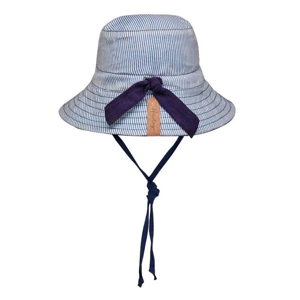 Bedhead Hats Explorer Kids Reversible Sun Hat Charlie Indigo