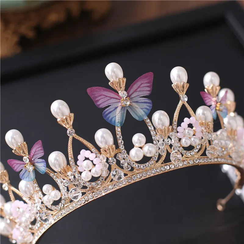 Big-Hearted Butterfly Crown