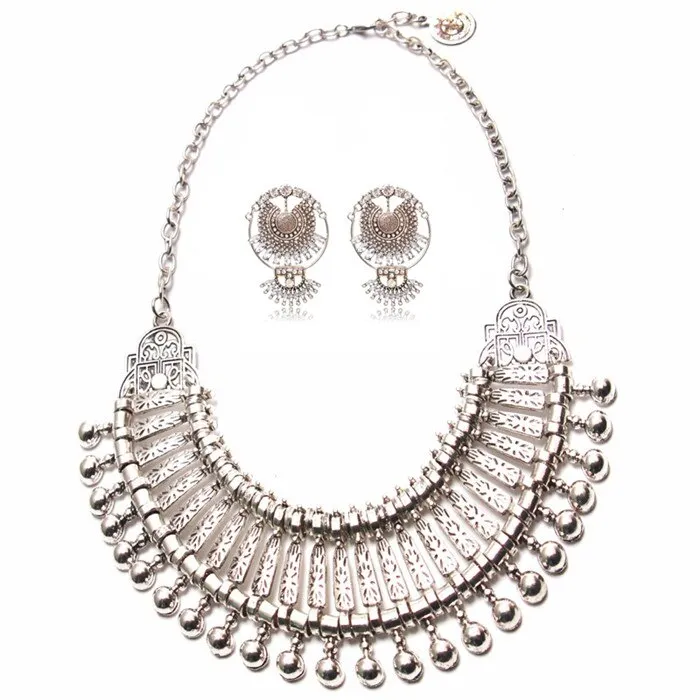 Bohemian Jewelry Statement Dress-up Necklace for Women as Party Accessories