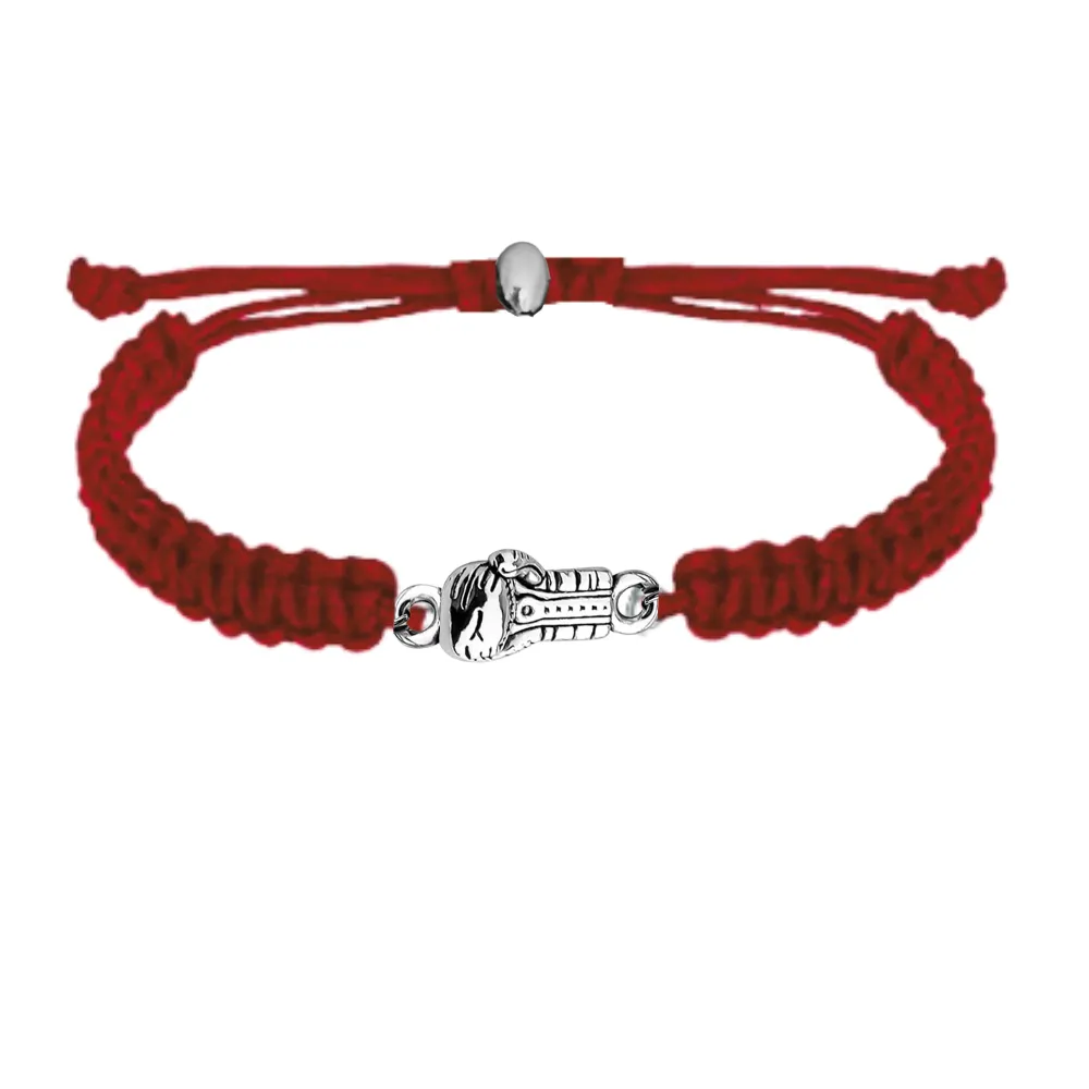 Boxing Glove Adjustable Rope Bracelet