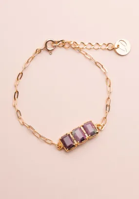 Bracelet Br731 Ruby-Zoisite