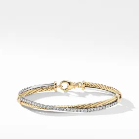 Bracelet with Diamonds in Gold