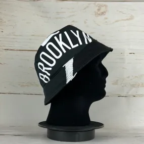 Brooklyn Nets Upcycled NBA Jersey Bucket Hat