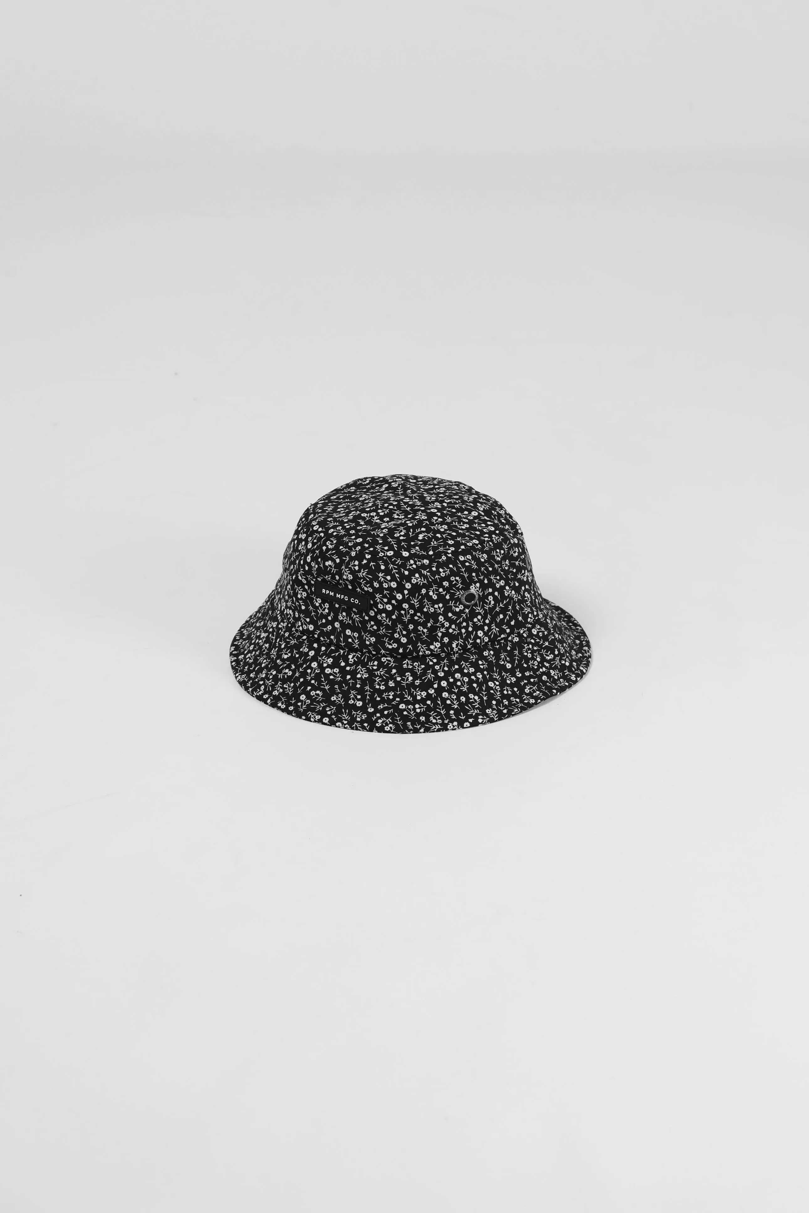 Bucket Hat - Black Floral