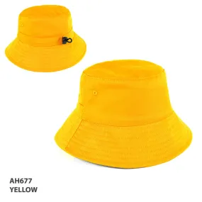 Bucket Hat with Toggle - kindy hat