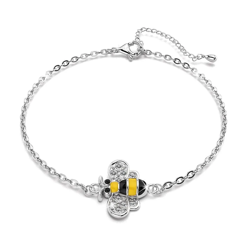 Bumblebee Crystal Jewellery Set