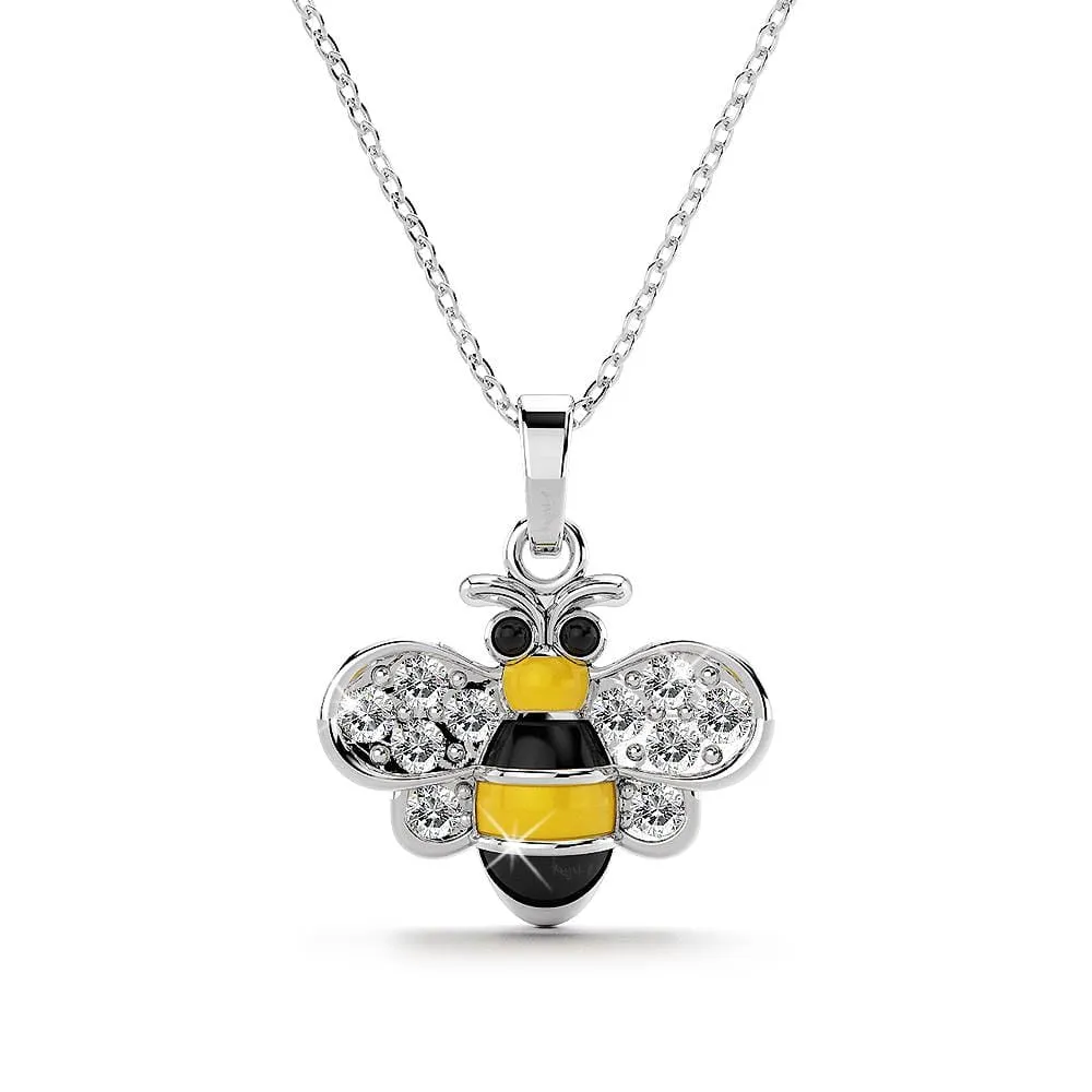 Bumblebee Crystal Jewellery Set