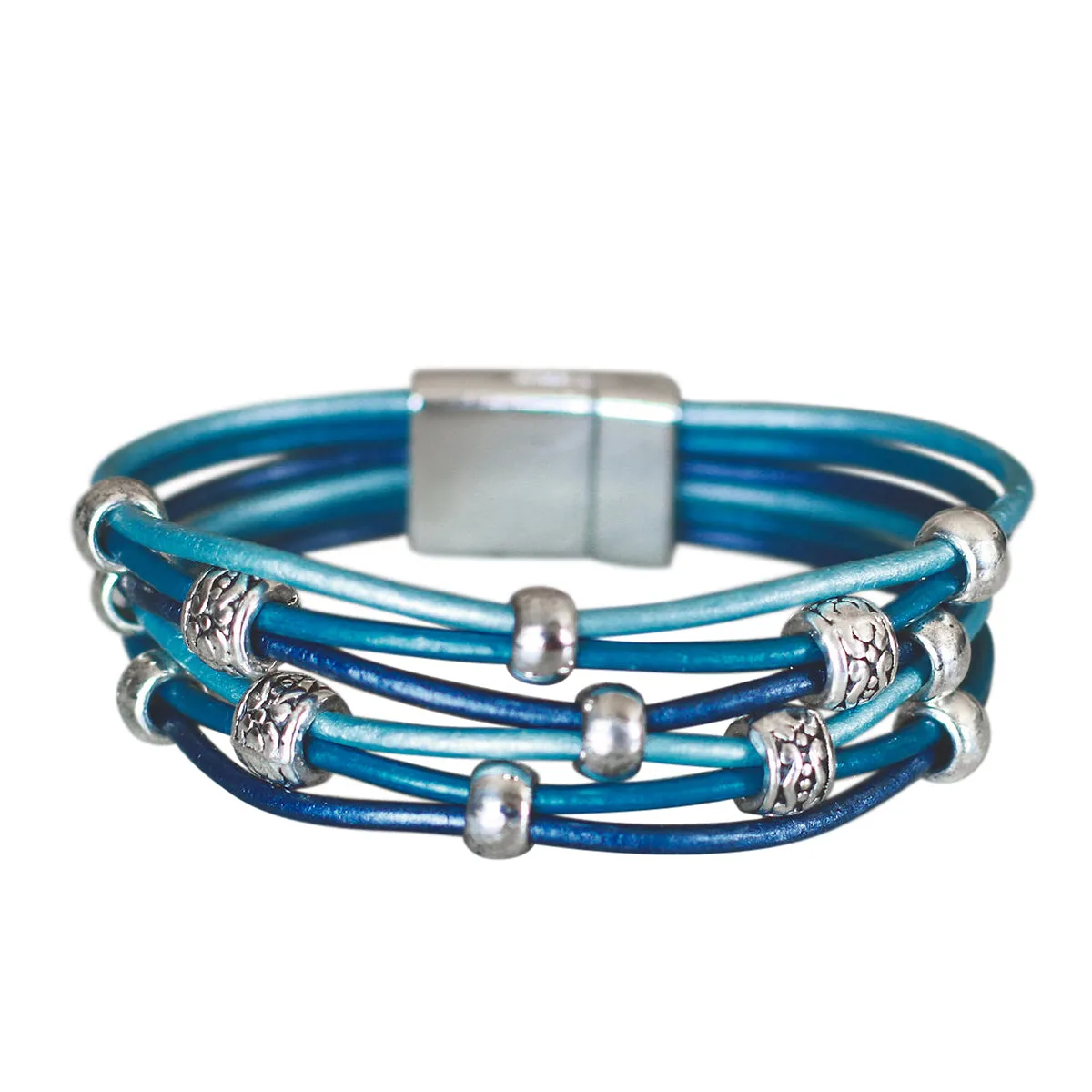 BUTLER HILL NANTUCKET BRACELET BLUETEAL MULTI