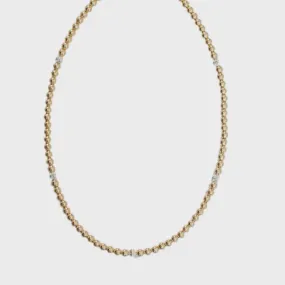 Carly Ball Bead Choker | 14K Gold Filled