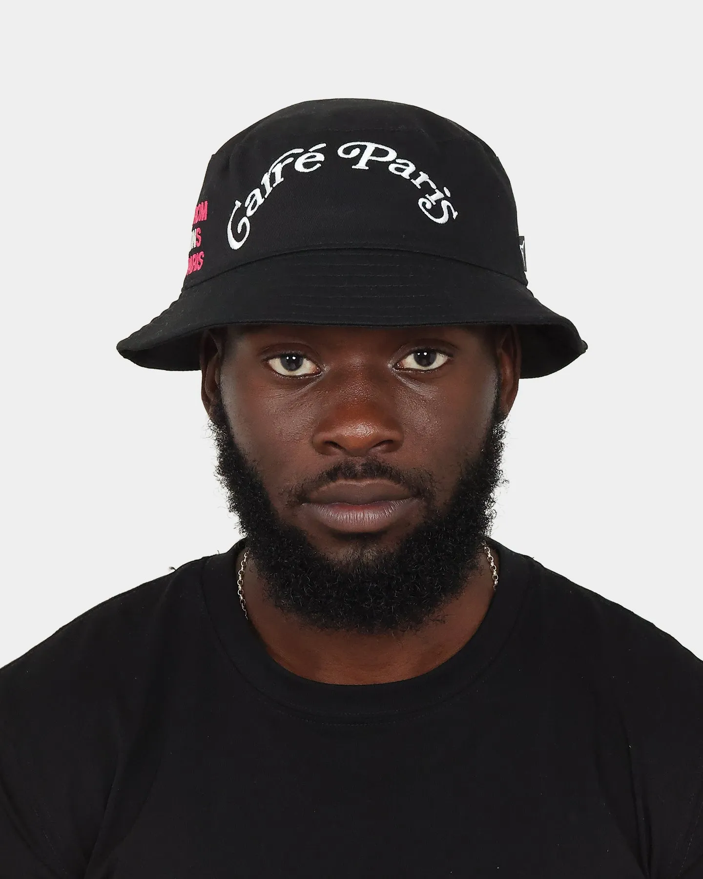 Carre Peace Bucket Hat Black