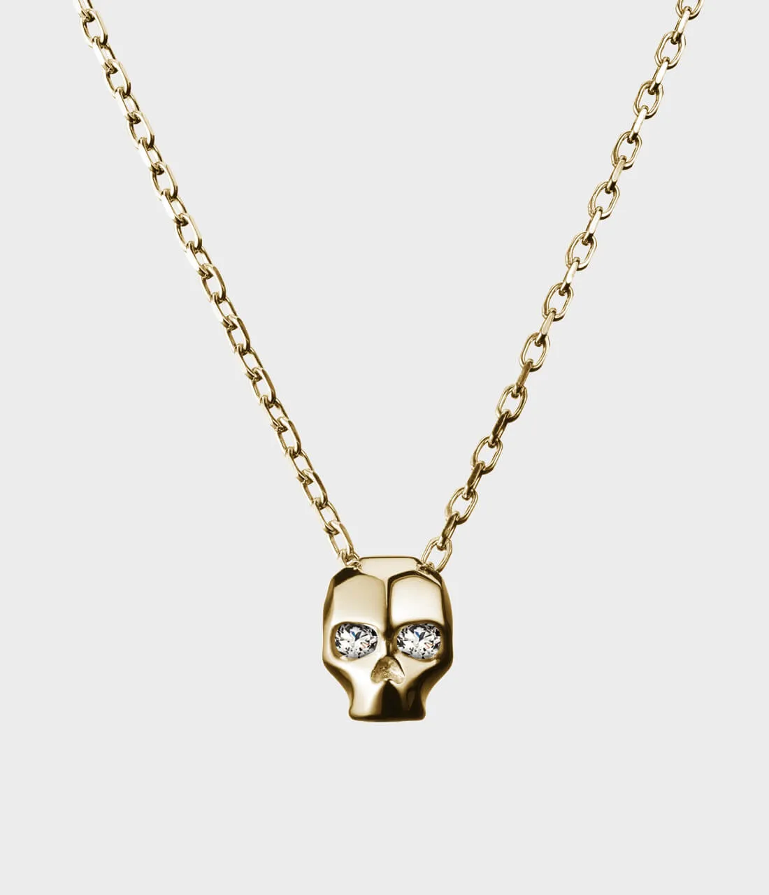 Carved Skull Necklace