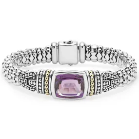 Caviar Color Amethyst Caviar Bracelet | 9mm