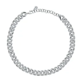 Chiara Ferragni Chain Collection Full Pave Necklace