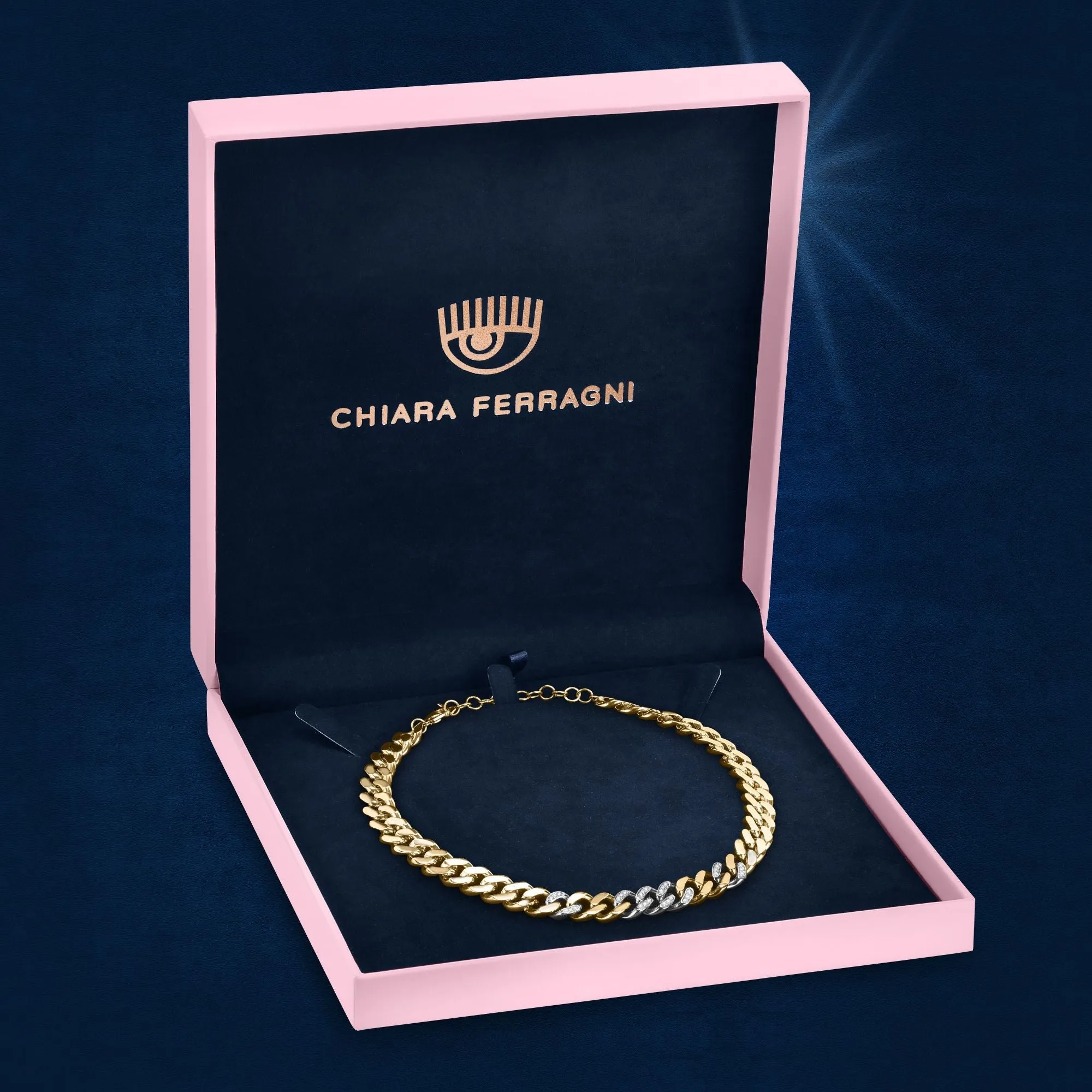 Chiara Ferragni Chain Collection Gold Necklace