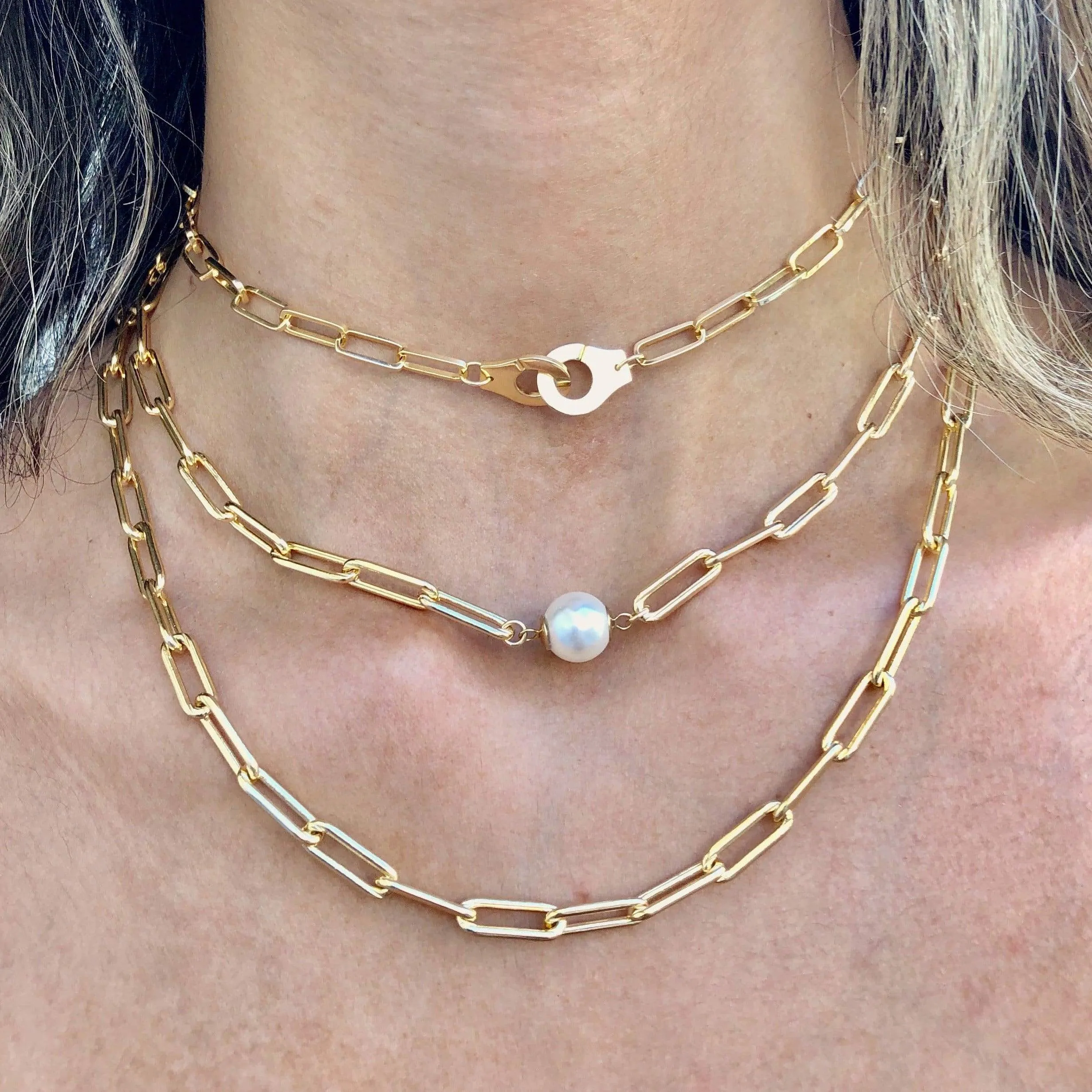 Chunky Gold Filled Chain Necklace