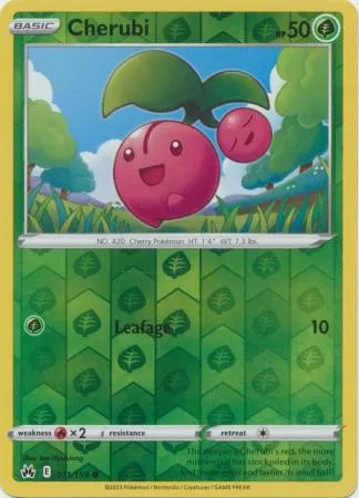 [Collector Troves] Pokemon Sword & Shield Crown Zenith Cherubi Card