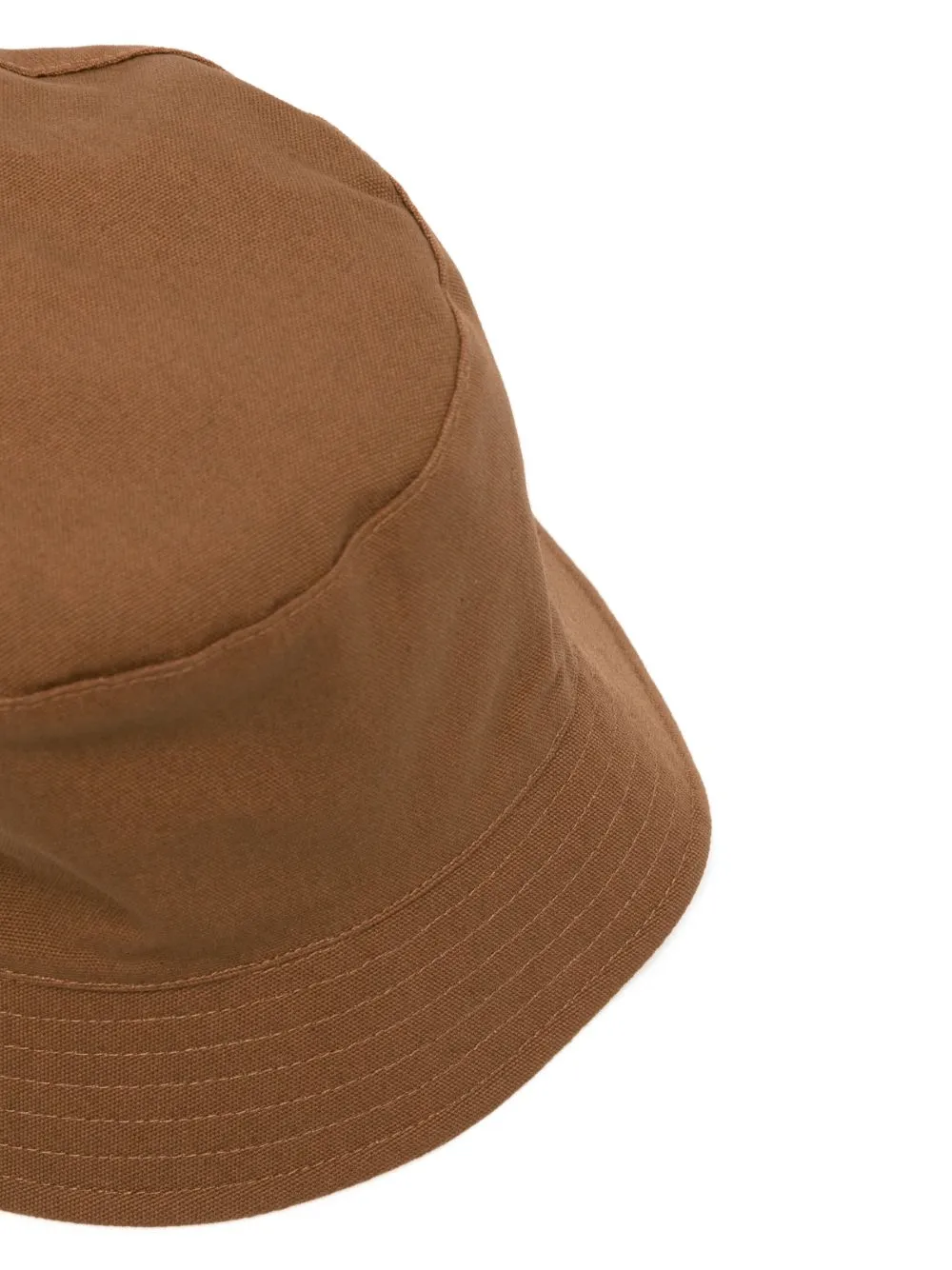 Colour Block Bucket Hat (Teak & Cream)