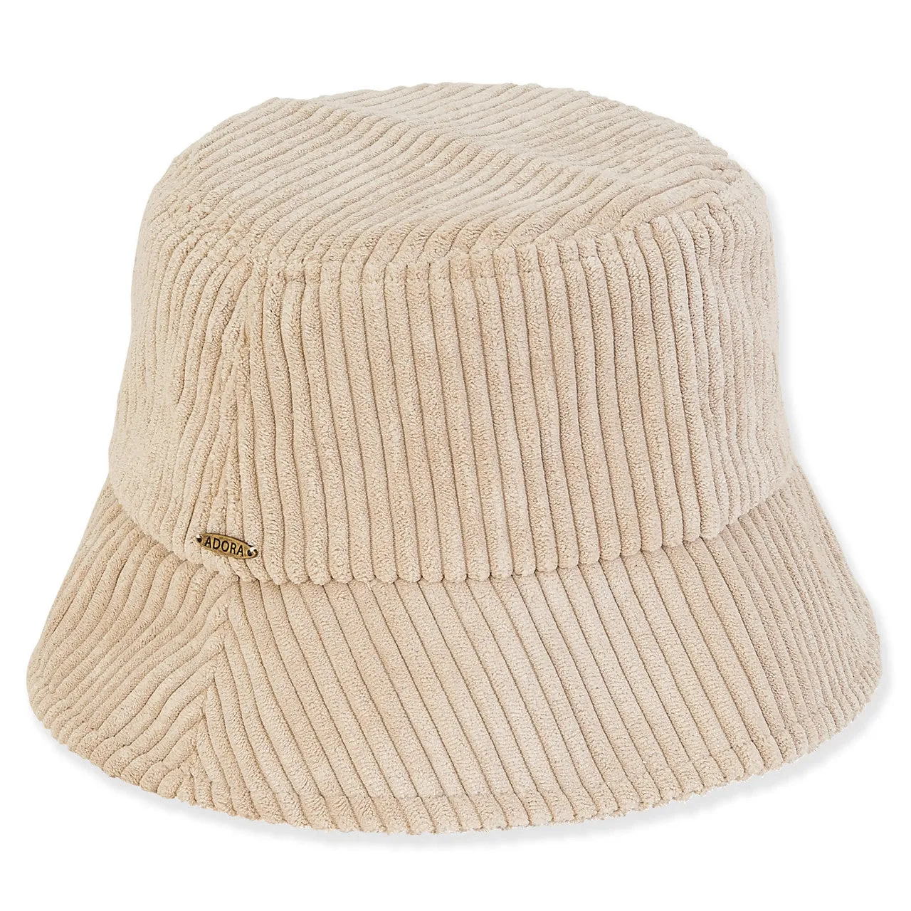 Corduroy Bucket Beige