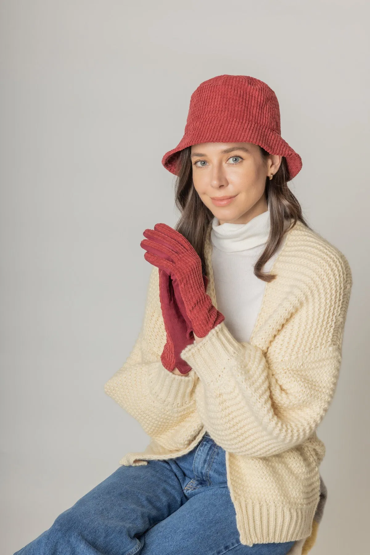 Corduroy Bucket Hat