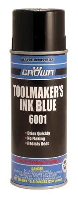 Crown 6001 TOOLMAKERS INK BLUE (12 Cans)