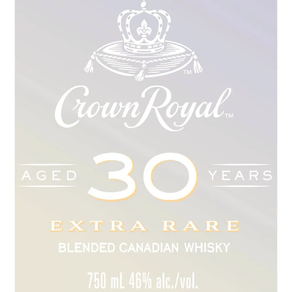 Crown Royal 30 Year Old Extra Rare Blended Whisky