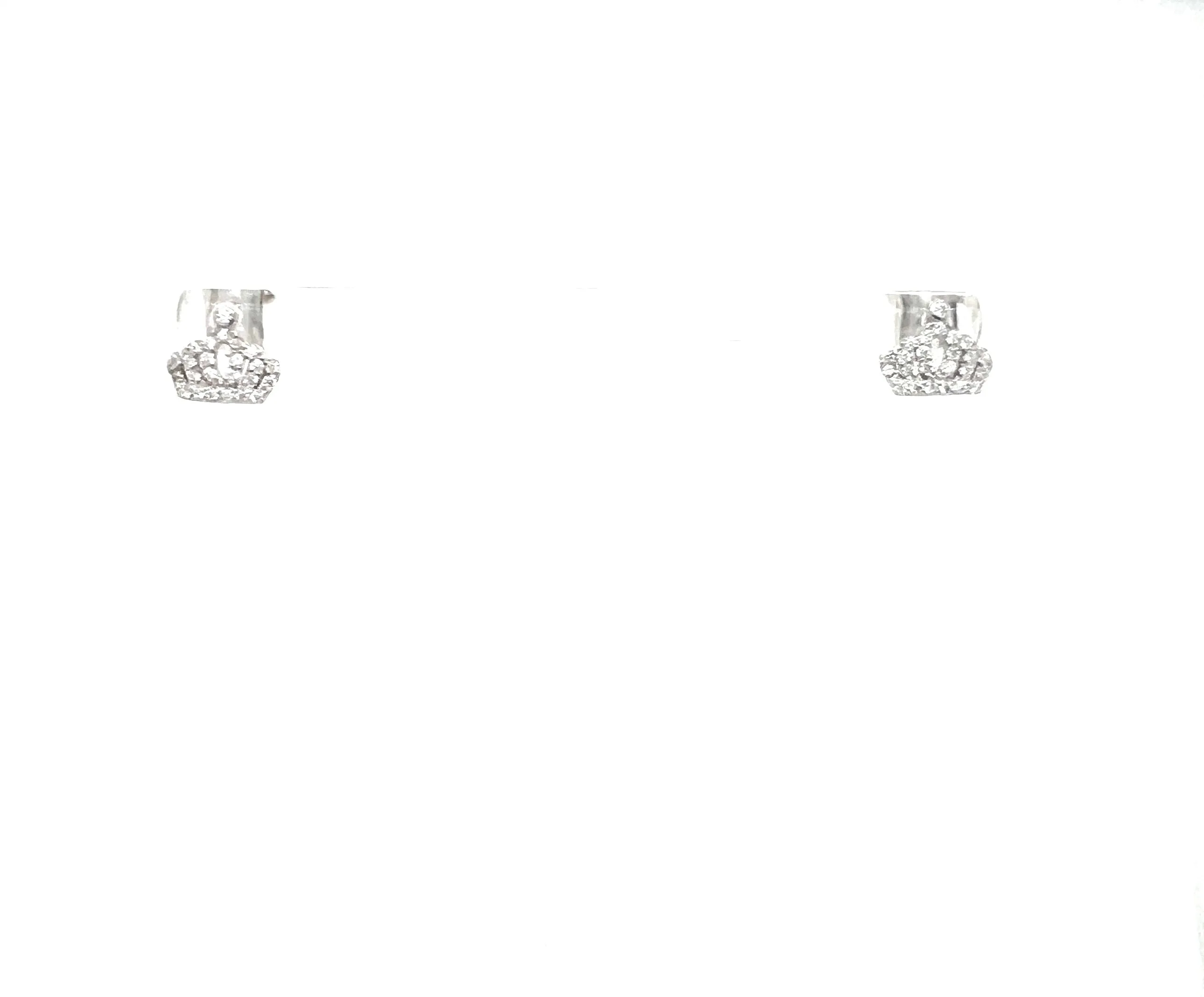 CROWN STUD EARRINGS