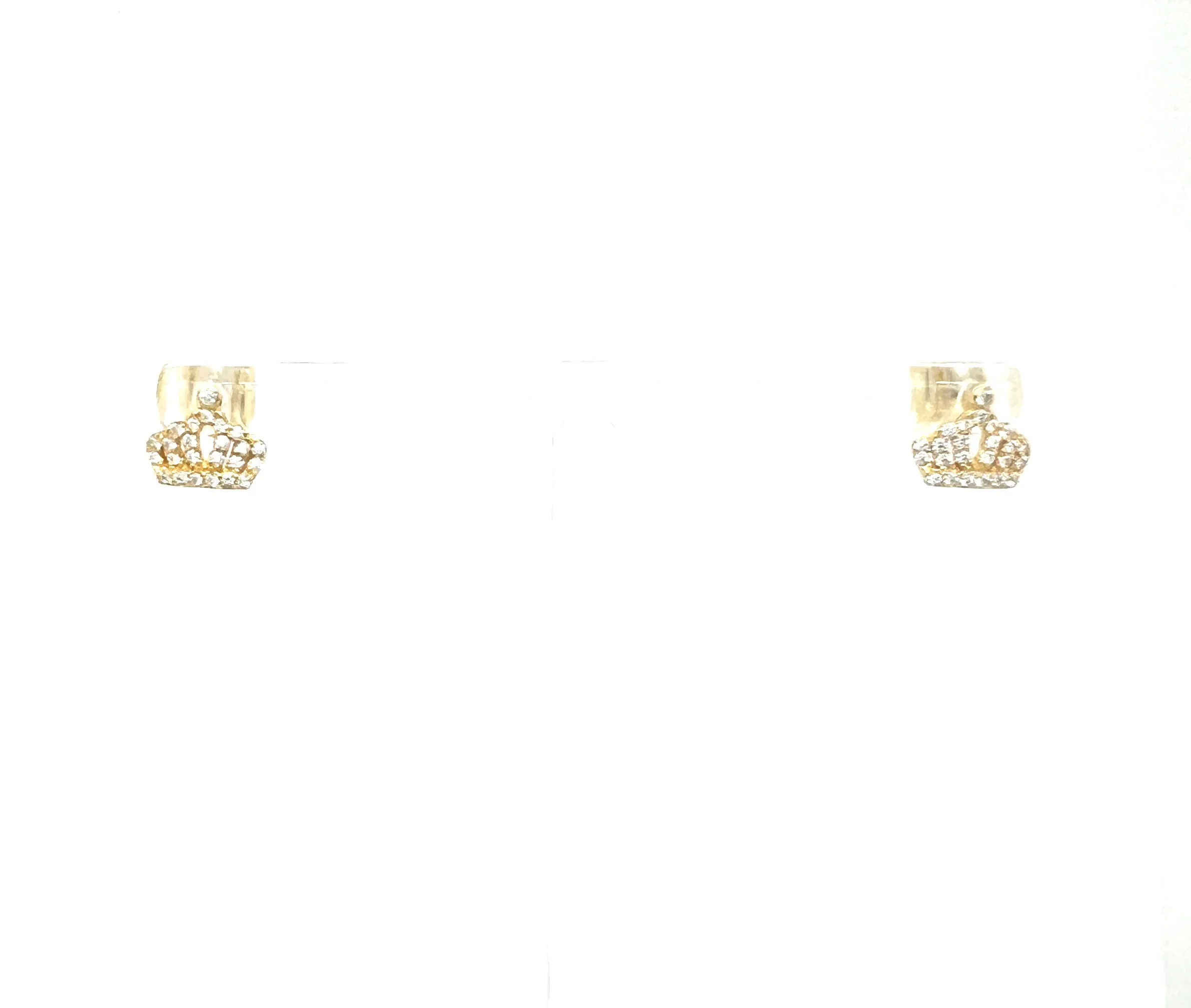 CROWN STUD EARRINGS