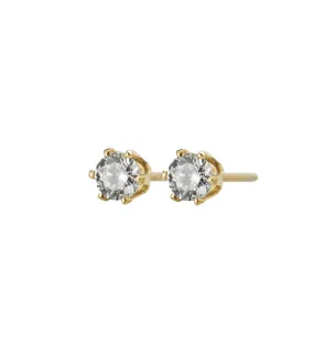 Crown Studs Mini Gold