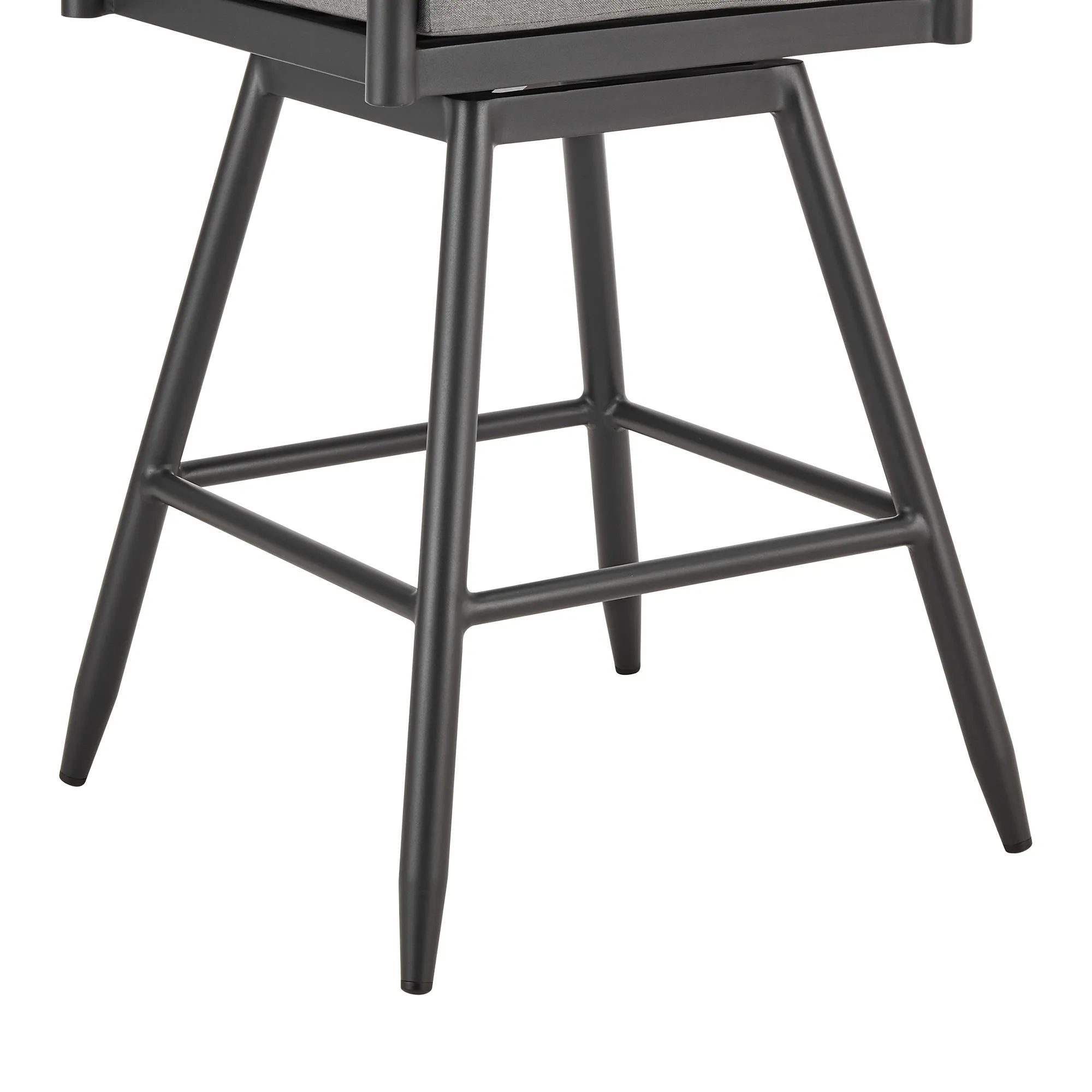 Crown Swivel Outdoor Bar Stool