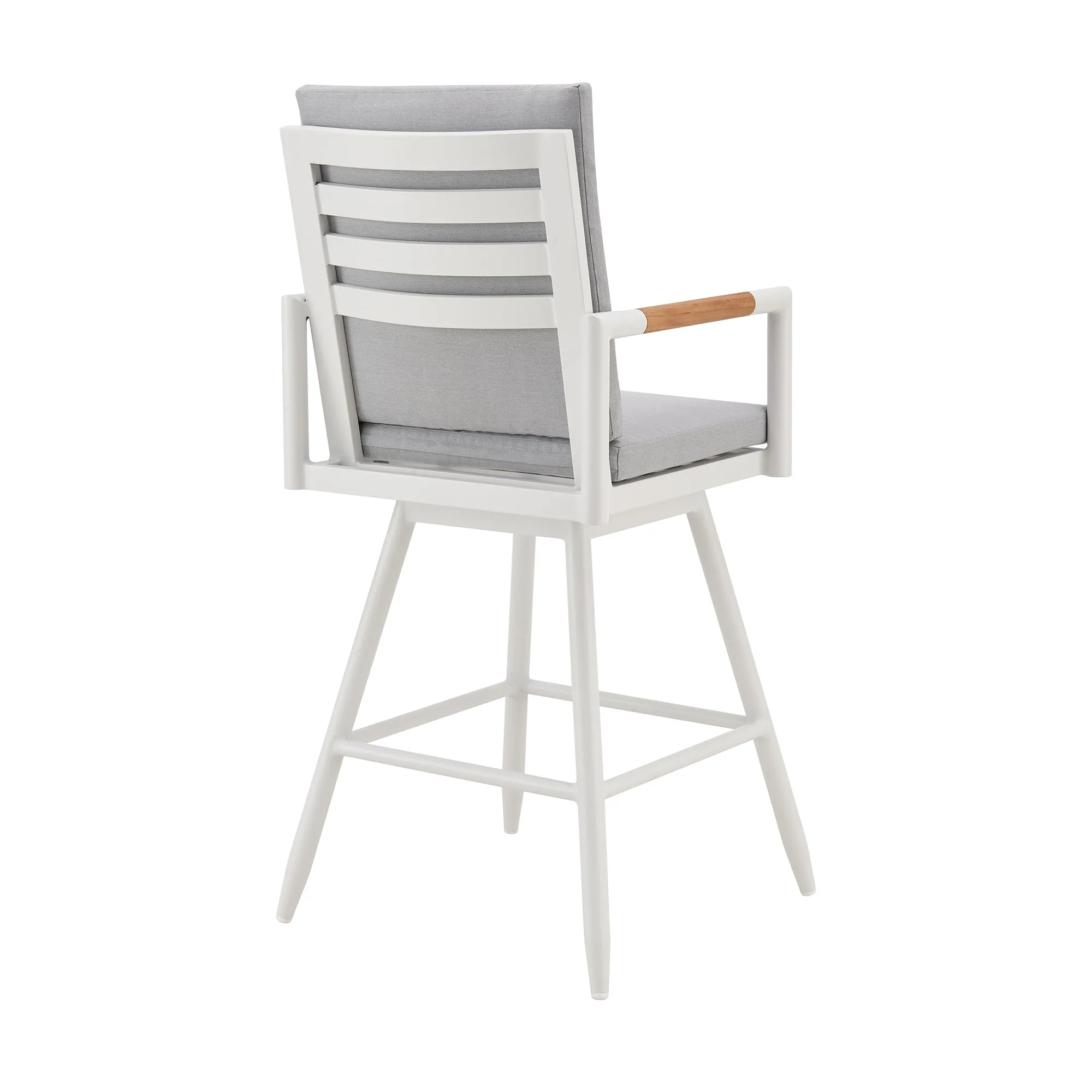 Crown Swivel Outdoor Bar Stool