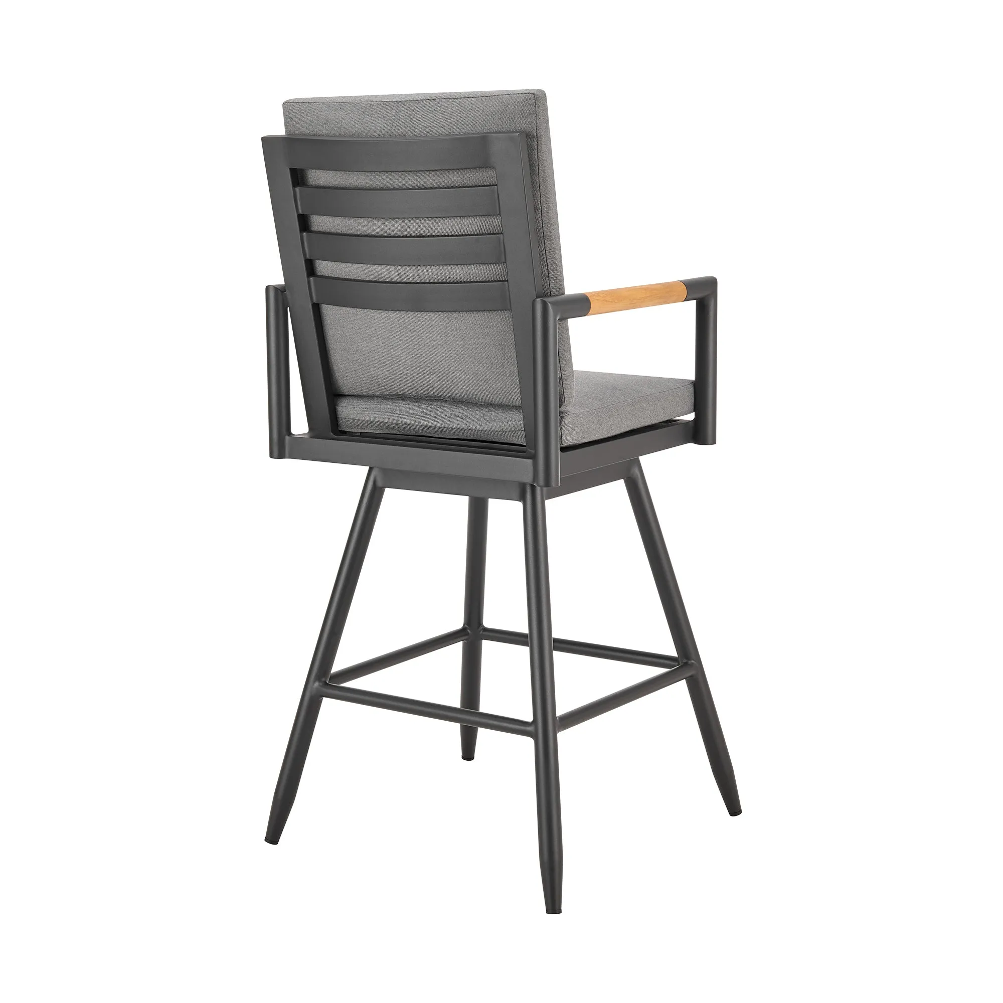 Crown Swivel Outdoor Bar Stool