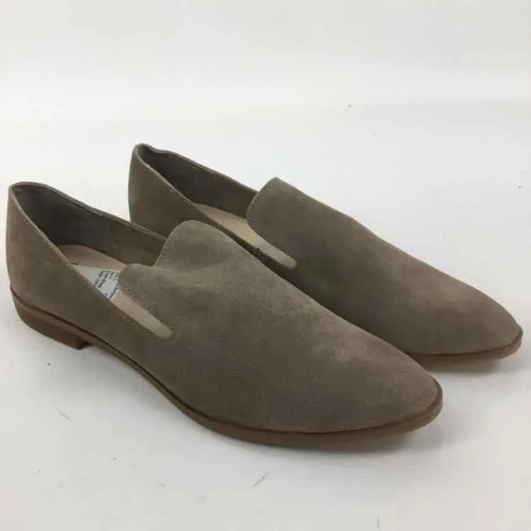 Crown Vintage Women Size 10 Beige Leather Slip-On