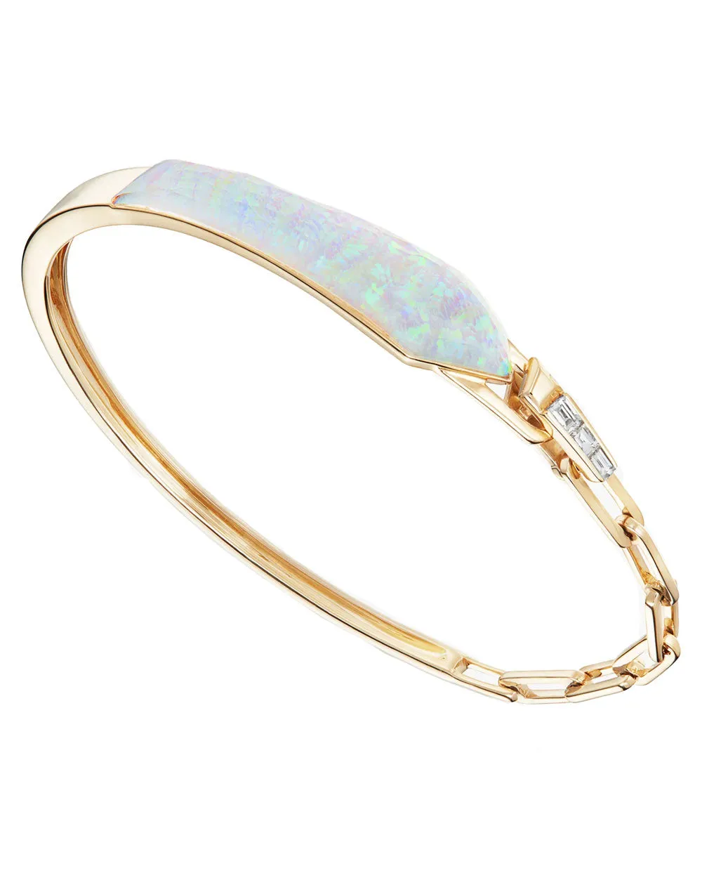 Crystal Haze Shard Slimline Linked Bracelet