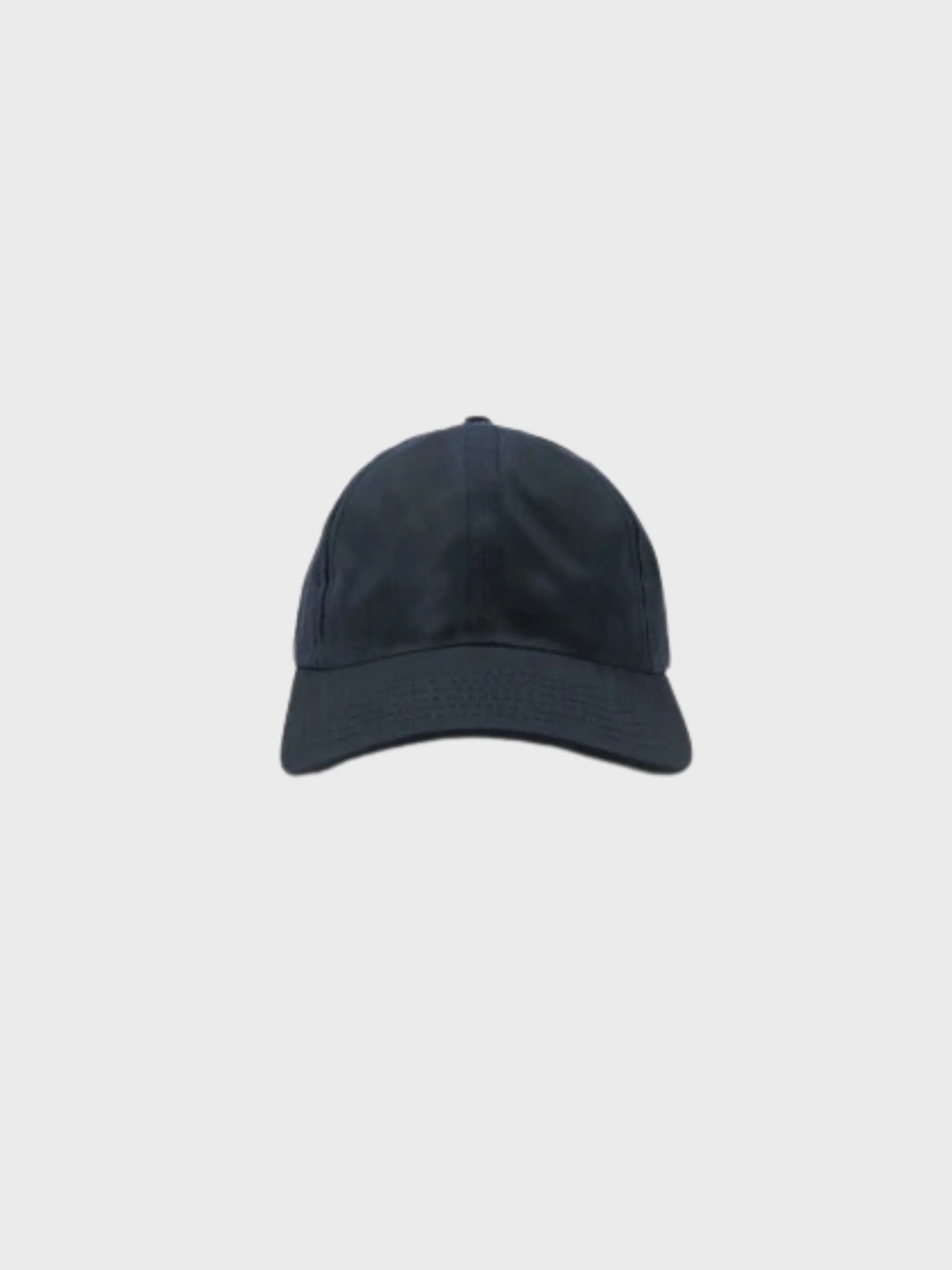 Dehen Ever Wax Canvas Baseball Cap Dark Navy FW24